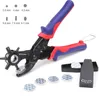 WORKPRO Revolverlochzange Lochzange Gürtel Leder Gürtel Produktbild-Vorschau 2
