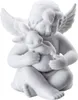 Rosenthal Engel klein -  Weiss matt -  Engel mit Hase Produktbild-Vorschau 4