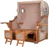 Strandkorb-Set - bene living - Ammersee Grande XL Teak - PE Produktbild-Vorschau 26