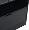 A close-up view of a black cabinet drawer with a black handle. Podgląd zdjęcia produktu