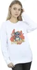 Disney - "Ohana" Sweatshirt für Damen BI22803 (L) (Weiß) Produktbild-Vorschau 2