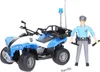 Bruder 63010 Policajná štvorkolka s policajtkou a Náhľad obrázku produktu 9