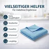 10er Set Mikrofasertuch 30 x 30 cm, blau Produktbild-Vorschau 3