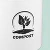 Poubelle à compost Relaxdays pour la cuisine, 5 l, petite Voir les images du produit 7