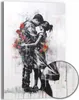 DEQOART Hybrid Leinwand Bild 60x90 cm 'Farben der Liebe' Produktbild-Vorschau 1