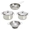 Edelstahl-Kochtopf-Set 8 tlg. Produktbild-Vorschau 4