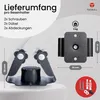 TECBULL® 6 Besenhalter Edelstahl - Schwaz, Mopp Halter, Produktbild-Vorschau 5