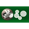 An illustration showing how to use a card shuffler. Produktbild-Vorschau