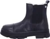 A side view of a black leather boot. Produktbild-Vorschau