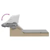 VidaXL 368640, Lounge, Obite siedzisko, Technorattan, Stal, Podgląd zdjęcia produktu 6