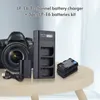 Nabíječka baterií LP-E6, 3slotová nabíječka s indikátory Náhled obrázku produktu 6