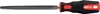 KS TOOLS Dreikant-Feile Form C 250 mm Hieb2 - 157.0406 Produktbild-Vorschau 2