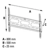 Hama Wandhalterung 3 Sterne XL weiß Produktbild-Vorschau 10