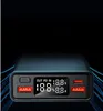 A close-up view of the front panel of a power bank, displaying its ports and digital screen. Náhled obrázku produktu