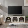 Stolik TV 'Trorhun' z 6 otwartymi przegrodami 140 x 38 x 48 Podgląd zdjęcia produktu 2