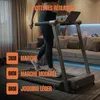 Skladací bežecký pás Pulster – rýchlosť 1 až 8 km/h, sklon Náhľad obrázku produktu 3
