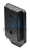 A black plastic connector for a tool system, shown from a slightly angled perspective against a white background. Produktbild-Vorschau