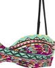 Buffalo Bügel-Bandeau-Bikini pink bedruckt Größe 36 Cup C Produktbild-Vorschau 3