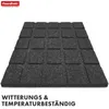 A product image showing black interlocking tiles arranged in a grid pattern, with a logo and text overlay. Anteprima dell’immagine prodotto