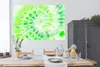 MuchoWow® Poster Krawattenfärbung - Muschel - Grün 180x120 Produktbild-Vorschau 3