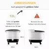 CALMENTA® Bain de pieds XXL 12L avec massage Shiatsu, Voir les images du produit 8