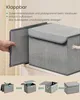 SONGMICS Aufbewahrungsbox mit Deckel, klappbar, 3er Set, 50 Produktbild-Vorschau 5