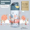 Trinkflasche Kinder 450ml, leichte Tritan Wasserflasche, Produktbild-Vorschau 2