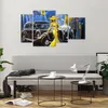 Bilder auf glas - frau retro stil - 120x70cm - Glasbilder - Produktbild-Vorschau 6