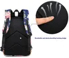 Schulrucksack Mädchen Teenager Damen Schultasche Canvas Produktbild-Vorschau 4