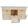 vidaXL Domeček pro vrabce 2 ks dřevo 44 x 15,5 x 21,5 cm Náhled obrázku produktu 2