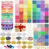 Schmuckset Bastelperlen, 72 Farben 11520 Stück Perlen Set, Produktbild-Vorschau 1