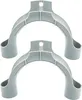 tecuro 2 x Universal Haltebogen Einhängebogen PVC für Produktbild-Vorschau 1