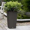LECHUZA-Pot de plantes CUBICO Cottage 40 Granit | Pot de Voir les images du produit 40