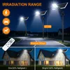 400W Solarleuchte mit Bewegungsmelder, LED-Solarleuchte mit Produktbild-Vorschau 7