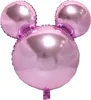 Fóliový balónik Mouse, ružový, cca 45 cm, na plnenie Náhľad obrázku produktu 1