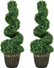 HOMCOM Künstliche Pflanzen 2er-Set UV-beständige 90cm Produktbild-Vorschau 1