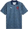 Puma Portugal Football Energy+ Retro Kurzarm-t-shirt Blau Produktbild-Vorschau 1