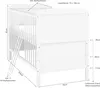 Baby-Delux Babybett Gitterbett Kinderbett Natalie 140x70 Produktbild-Vorschau 8