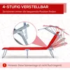 SUGIFT Sonnenliege klappbar mit Dach, Gartenliege Produktbild-Vorschau 6