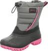 Sneakers Mädchen-Allwetterstiefel Grau-Pink, Farbe:grau, EU Produktbild-Vorschau 1