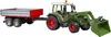 Fendt Vario 211 mit Frontlader und Bordwandanhänger Produktbild-Vorschau 2