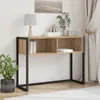vidaXL Odkládací stolek Artisan dub 100 x 36 x 75 cm Náhled obrázku produktu 3