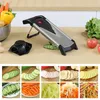 Gemüseschneider mit V-Klinge, 5 in 1 Gemüsehobel Produktbild-Vorschau 7