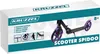 The image shows the packaging of a KRUZZEL scooter. Anteprima dell’immagine prodotto