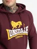 Lonsdale Thurning Hoodie Oxblood Rot Gre L Produktbild-Vorschau 6