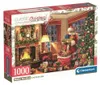 CLEMENTONI Puzzle 1000 HQC Santa's Visit 39924 Náhled obrázku produktu 3