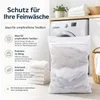 Wäschenetz 30 x 40 cm für Feinwäsche mit Reißverschluss Produktbild-Vorschau 3