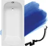 BADLAND Badkuip, rechthoekig, Classic SLIM, 150x75 cm, Productafbeelding-voorbeeld 1