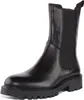 A black leather Chelsea boot is shown against a white background. Produktbild-Vorschau