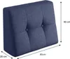 Lermowood Kissen „Verona“ für Palettenmöbel 80x40 Blau – Produktbild-Vorschau 2
